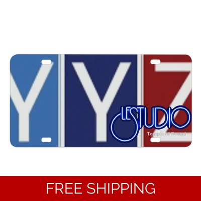 A Le Studio License Plates YYZ TOS